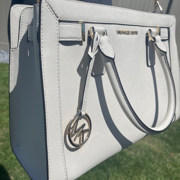 Michael Kors Satchel Leather Handbag - Picture 8 of 10